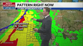 May comes in warm, humid and with near daily storm chances