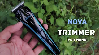 Nova Men's Trimmer  Review Malayalam ⚡ The Best Trimmer Under 500Rs !!!!