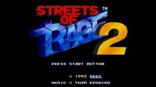 Streets Of Rage 2 - Walkthrough (Sega Genesis)