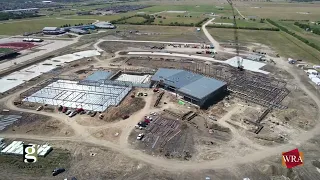 WRA Architects | Ponder ISD High School | July 2022 | Construction Update