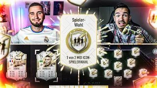 RANDOM ICON PLAYER PICK SQUAD BUILDER BATTLE 😱😱 Erne vs IamTabak🔥