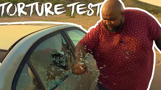 RavenCrest Tactical  OTF Knife Vs. Car | Torture Test