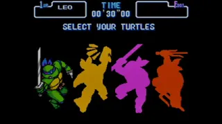unofficial speedrun in TMNT 4 SNES, just for fun time trials.