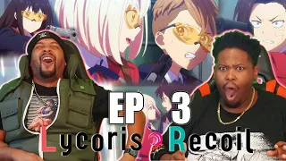 Girl On Girl Action 😰 Lycoris Recoil Ep 3 Reaction