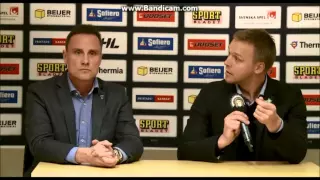 Roger Rönnberg och Bert Robertsson blir förbannade på varandra | Frölunda-Skellefteå SHL 2014/2015 |