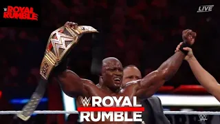 Royal Rumble Brock Lesnar Vs Bobby Lashley full highlights, Bobby Lashley Winning? Royal Rumble 2022