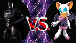 Rouge the Bat Vs Batman