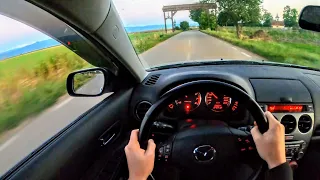 2004 Mazda 6 Wagon Facelift | 1.8 MZR 120 HP 165 Nm | manual | #POV Virtual Test Drive #Ep.38