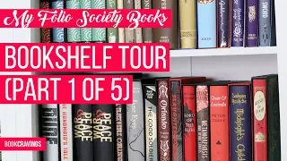 All My Folio Society Books | Bookshelf Tour (Part 1 of 5) | BookCravings