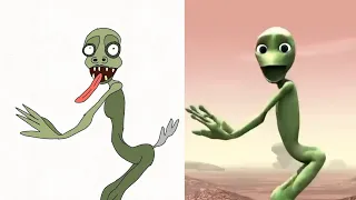 El chombo - Dame Dame Tu Cosita feat. Cutty Ranks. / drawing Meme