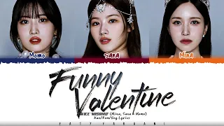 MISAMO - 'Funny Valentine' Lyrics [Color Coded_Kan_Rom_Eng]