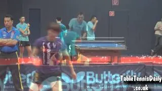 Ma Long Backhand - Multi Ball With Liu Guoliang Talk!