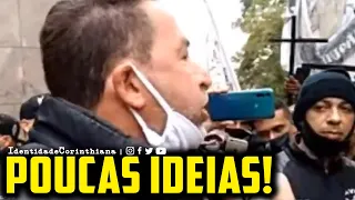 FALOU MAS NÃO ADIANTOU! AUGUSTO MELO compareceu ao PROTESTO no PARQUE SÃO JORGE