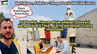 Inilah Reaksi Karl Setelah Di Layani Seperti Tamu Agung oleh Warga Palestina