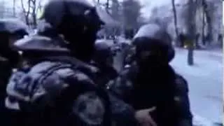 Майдан Украина, горячие события 22.01.2014  Киев во тьме