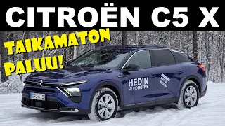 KOEAJO: Citroen C5 X Plug-in hybrid - TAIKAMATON PALUU!