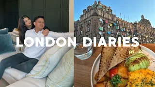 where we stayed + what we ate | LONDON DIARIES