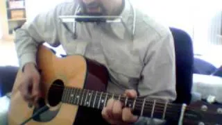 Neil Young " Out on the Weekend" - guitar + harmonica cover