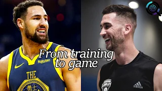 Klay Thompson Workout With Jordan Lawley (workout = game)