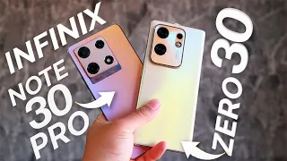 INFINIX ZERO 30 vs INFINIX NOTE 30 PRO | ¿Cuál es MEJOR y te Conviene MÁS?