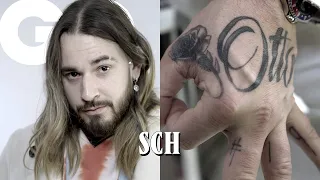 SCH dévoile ses tattoos : Jvlivs, Otto, son nouveau tatouage... | GQ