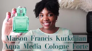 Maison Francis Kurkdjian Aqua Media Cologne Forte Eau de Parfum First Impression | Paige Alex