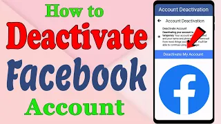 How to Deactivate Facebook Account 2021 || Deactivate Facebook Temporarily || On Mobile || Updated