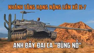 Nhánh tăng hạng nặng IS-7 | World Of Tanks Blitz