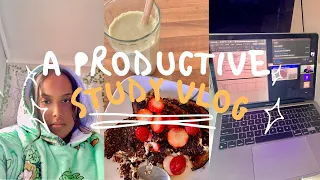 Productive study vlog day as a MONASH university student| *Freshman/Jaffy year*