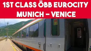 Train ÖBB Eurocity: Munich to Venice (Germany - Italy)