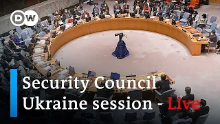 Watch live: UN Security Council special session on protecting Ukraine's territorial integrity