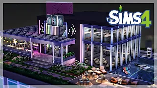 ROOFTOP NIGHTCLUB ✨ | The Sims 4 Speedbuild | No CC