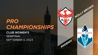 Denver Molly Brown vs. Raleigh Phoenix | Women's Semifinal | 2023 Pro Championships