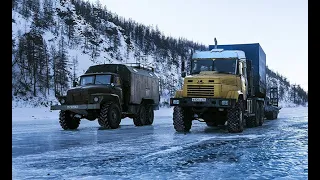 ✅Суровые дальнобойщики на зимнике. Зимник ошибок не прощает. Как пройти бездорожье.