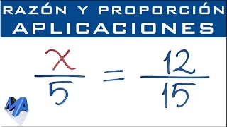 Proporciones directas | Comprobar una proporción y encontrar cuarto y medio proporcional