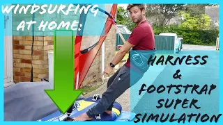 Windsurfing at Home - Harness & Footstraps Simulation