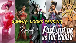 Rupaul’s Drag Race Uk Vs The World Season 2 Episode 1 (Ranking the RUNWAY Looks!)