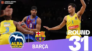 Barcelona dominates in Berlin! | Round 31, Highlights | Turkish Airlines EuroLeague