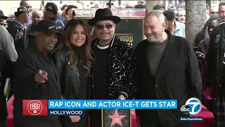 Ice-T gets star on Hollywood Walk of Fame