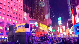 Times Square New Year's Eve NYC LIVE 2023!