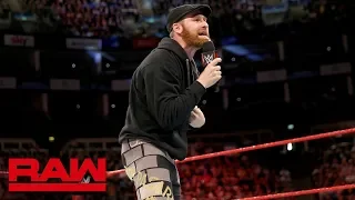 Sami Zayn promises to expose the truth about Bobby Lashley: Raw, May 14, 2018