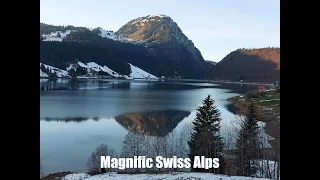 Magnific Swiss 🇨🇭Alps - 15 km hiking@Wägitalersee around the lake