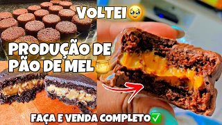 VOLTEI🔥 COMO FAZER E VENDER PÃO DE MEL + DICAS INCRÍVEIS! RECEITA DE PÃO DE MEL ECONÔMICO SEM OVOS