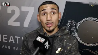 TEOFIMO LOPEZ FORCED TO EXIT IFL INTERVIEW AS HE SPOTS HIS DAD & TEAM KAMBOSOS NEARLY COME TO BLOWS!