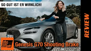 Genesis G70 Shooting Brake (2022) So gut ist der Luxus-Kombi ab 40.300€! Fahrbericht | Review | Test