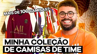 MINHA COLEÇÃO de CAMISAS DE TIME em 2024