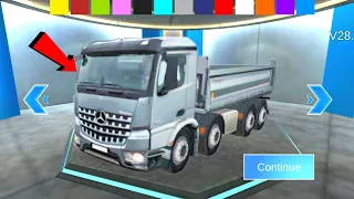 New Mercedes Benz Truck - 3D Driving Class 2023 - Version 28.5