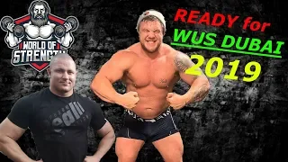 READY for WUS DUBAI 2019 !! STRONGMAN MOTIVATION!!