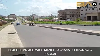 Ghana's 🇬🇭 Incredible Spintex Manet Road Dualisation To Ghana International Mall Is Fast Completing!