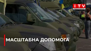 18 авто та 15 дронів відправили волонтери з Березного українським військовим на фронт
